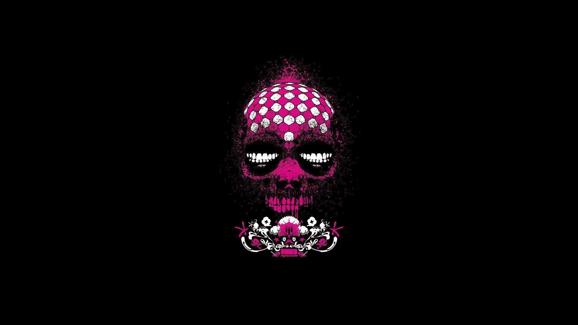Free Pink Pop Skull Wallpaper, Free Pink Pop Skull HD Wallpaper