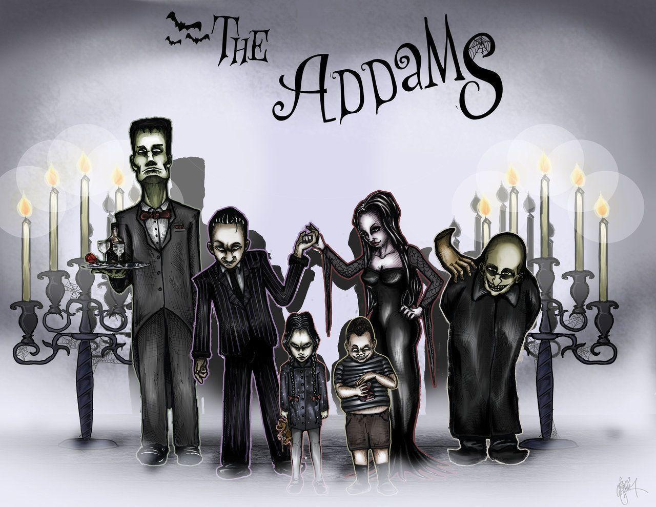 image For > The Addams Family Wallpaper