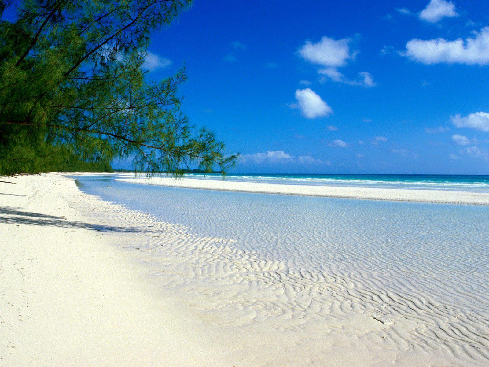 Beach Bahamas free desktop background wallpaper image