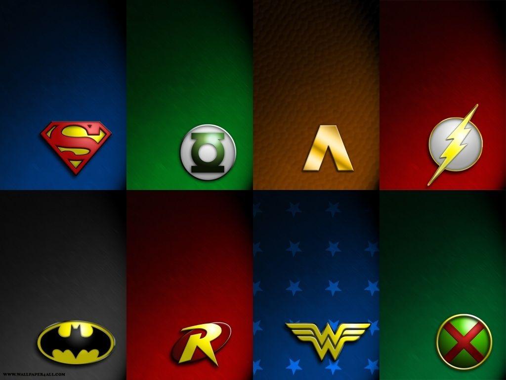 Superhero Logos Wallpapers - Wallpaper Cave