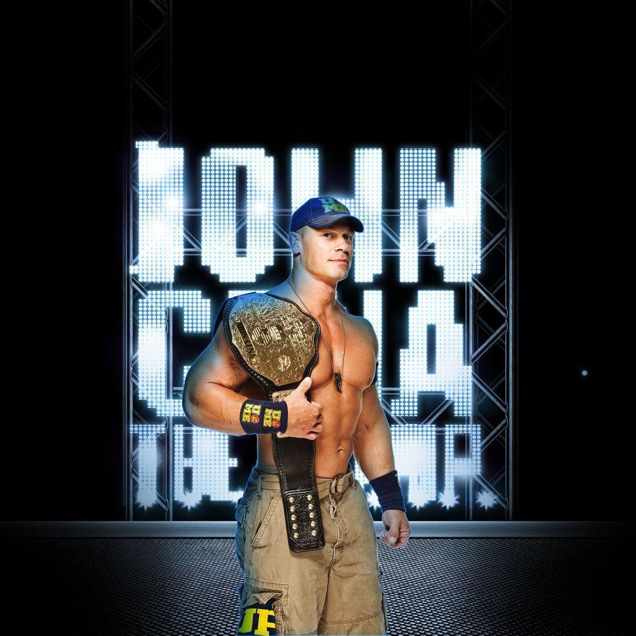 John Cena The Champ Wallpaper! by menasamih.