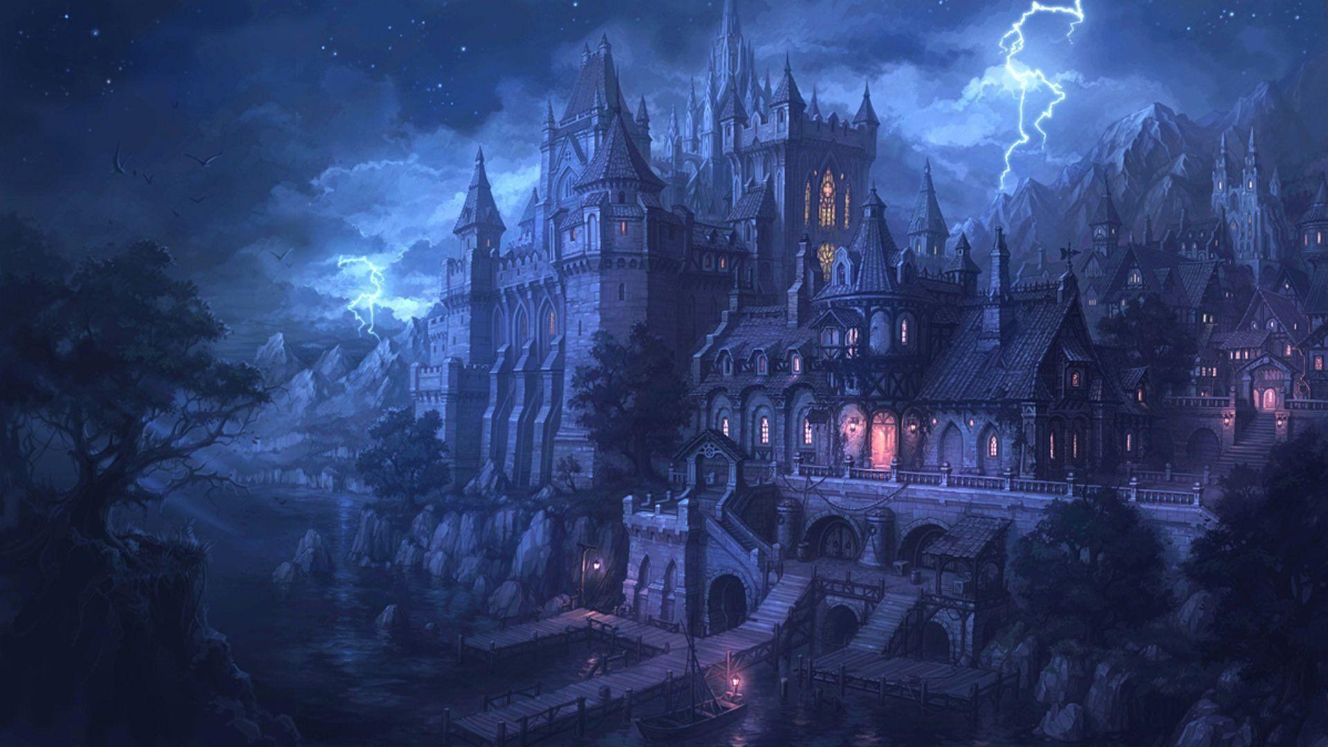 Magical Castle Wallpaper