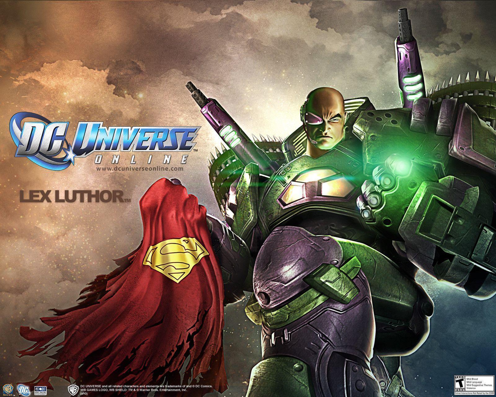 Games Wallpaper: DC Universe VS SUPERMAN