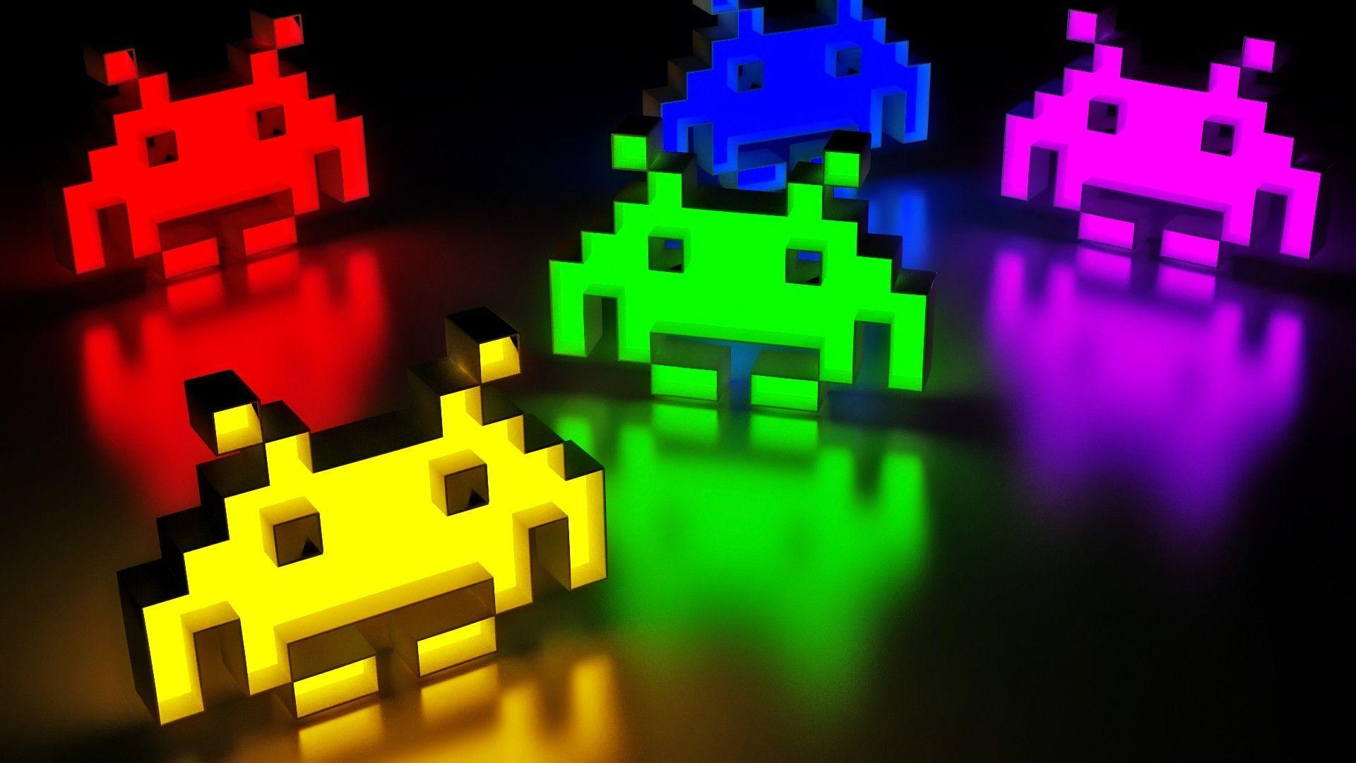 46 Space Invaders Wallpapers