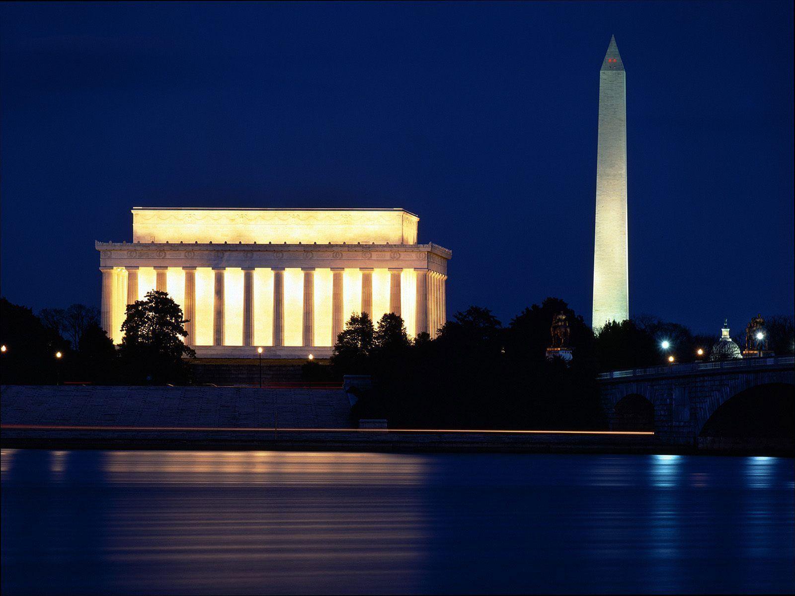Lincoln Memorial Buildings And Landmarks Wallpaper Image