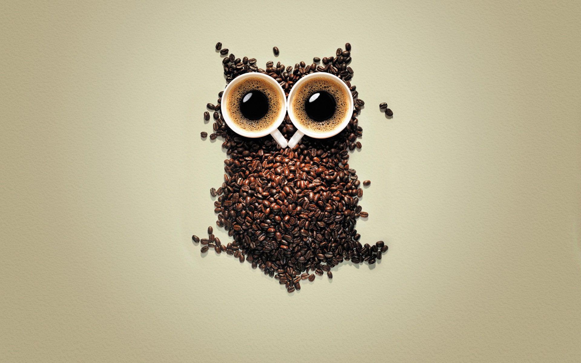 Coffee Owl Android Background HD
