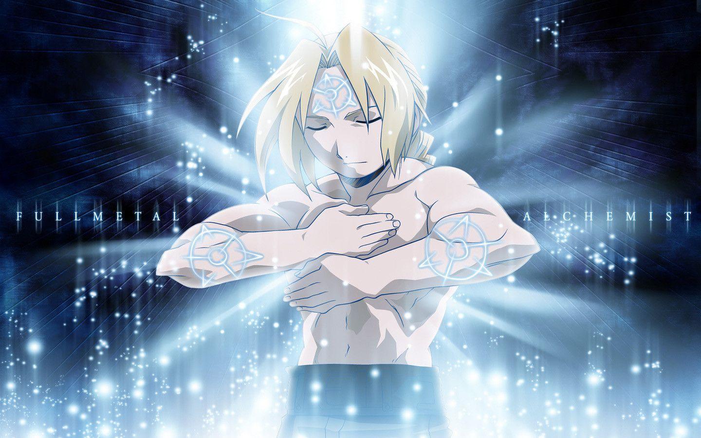 edward Elric Alchemist: Brotherhood Wallpaper