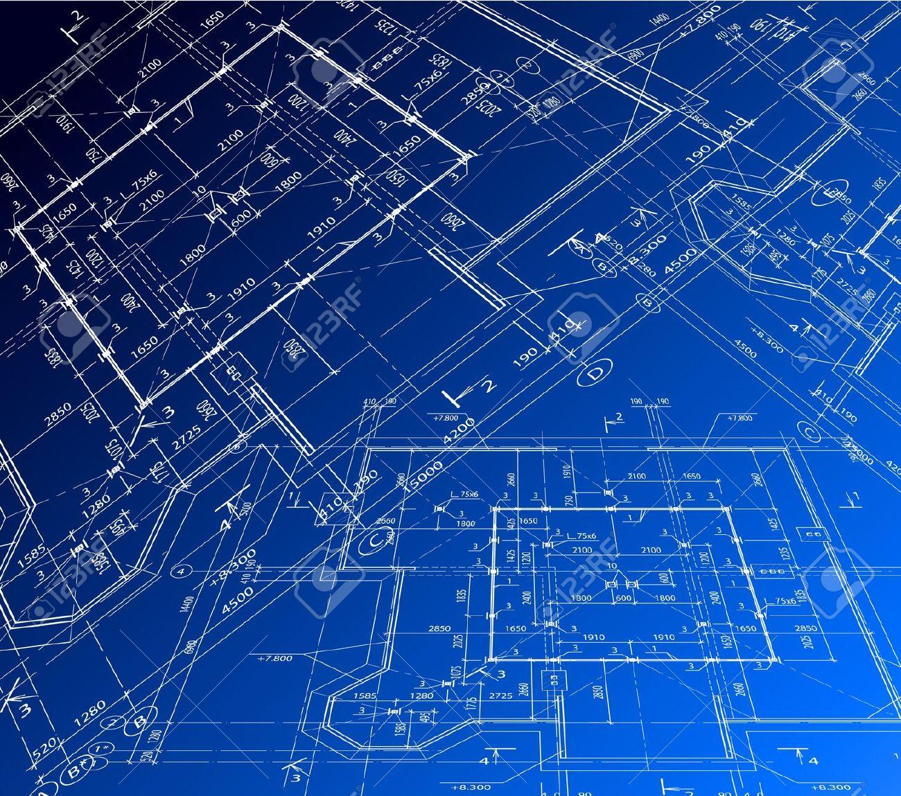 construction blueprint wallpaper