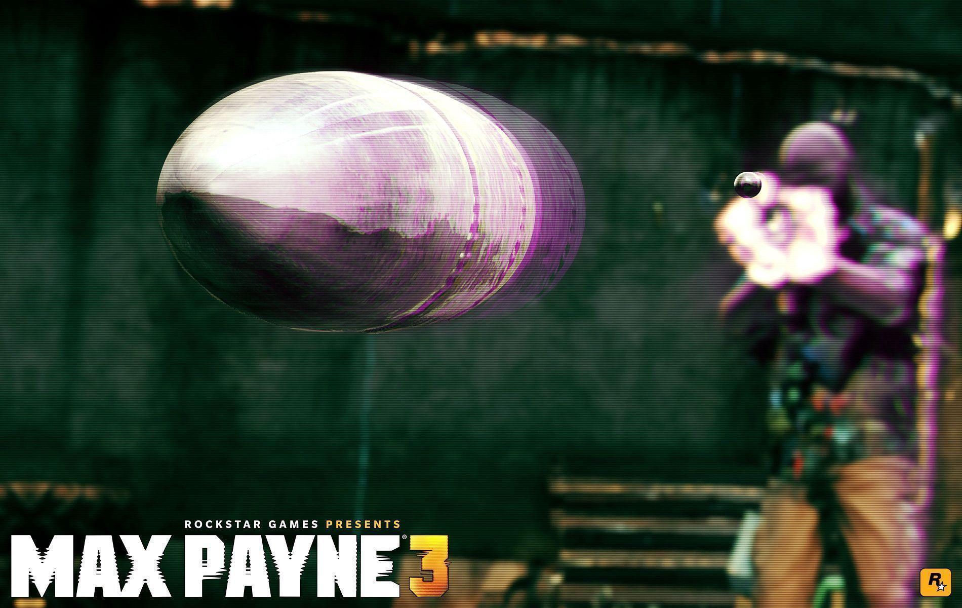 Max Payne 3 Slowmotion Bullet Wallpaper