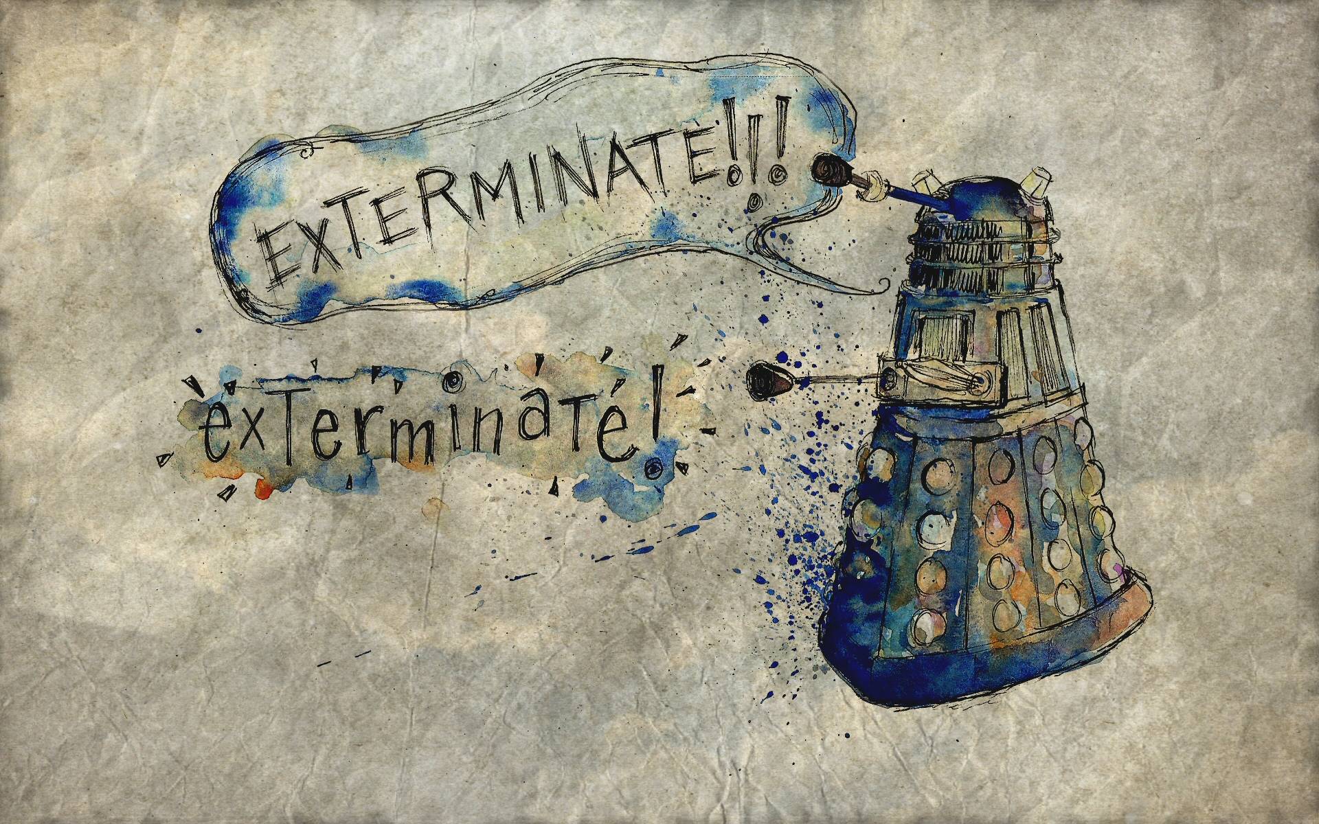 Dalek Exterminate Wallpaper