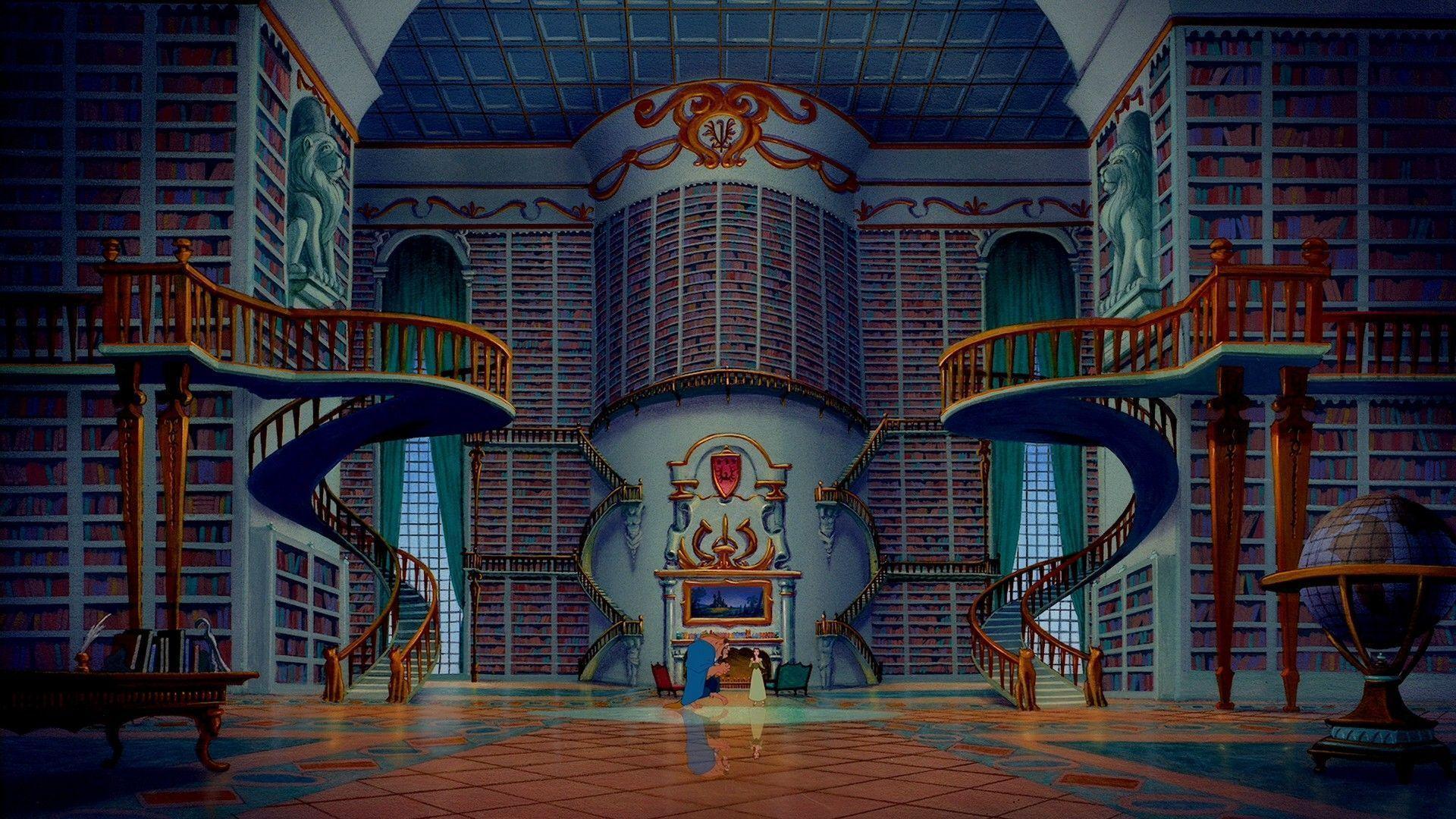 Pix For > Beauty And The Beast Library
