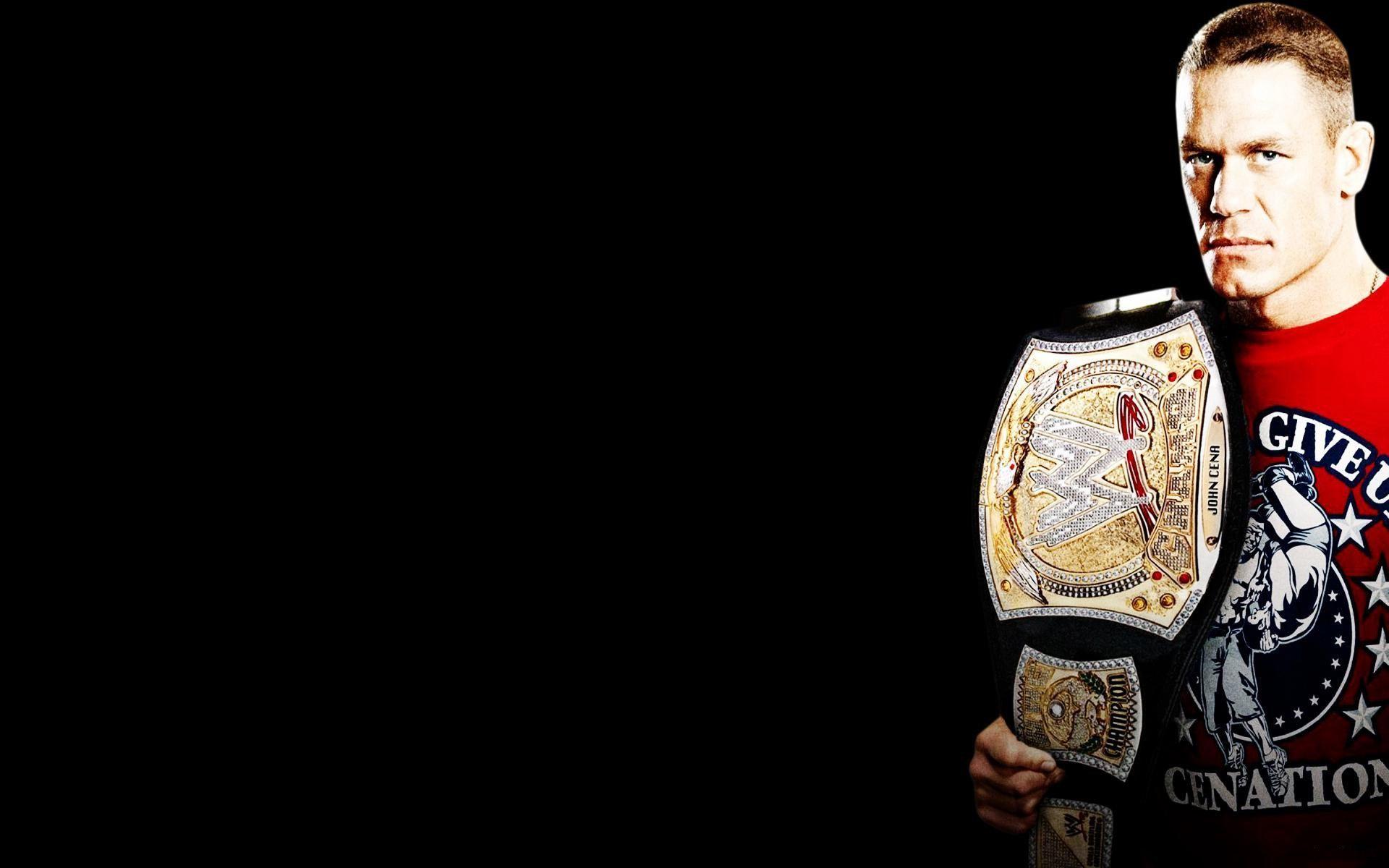 John Cena Champion Belt HD Wallpapers