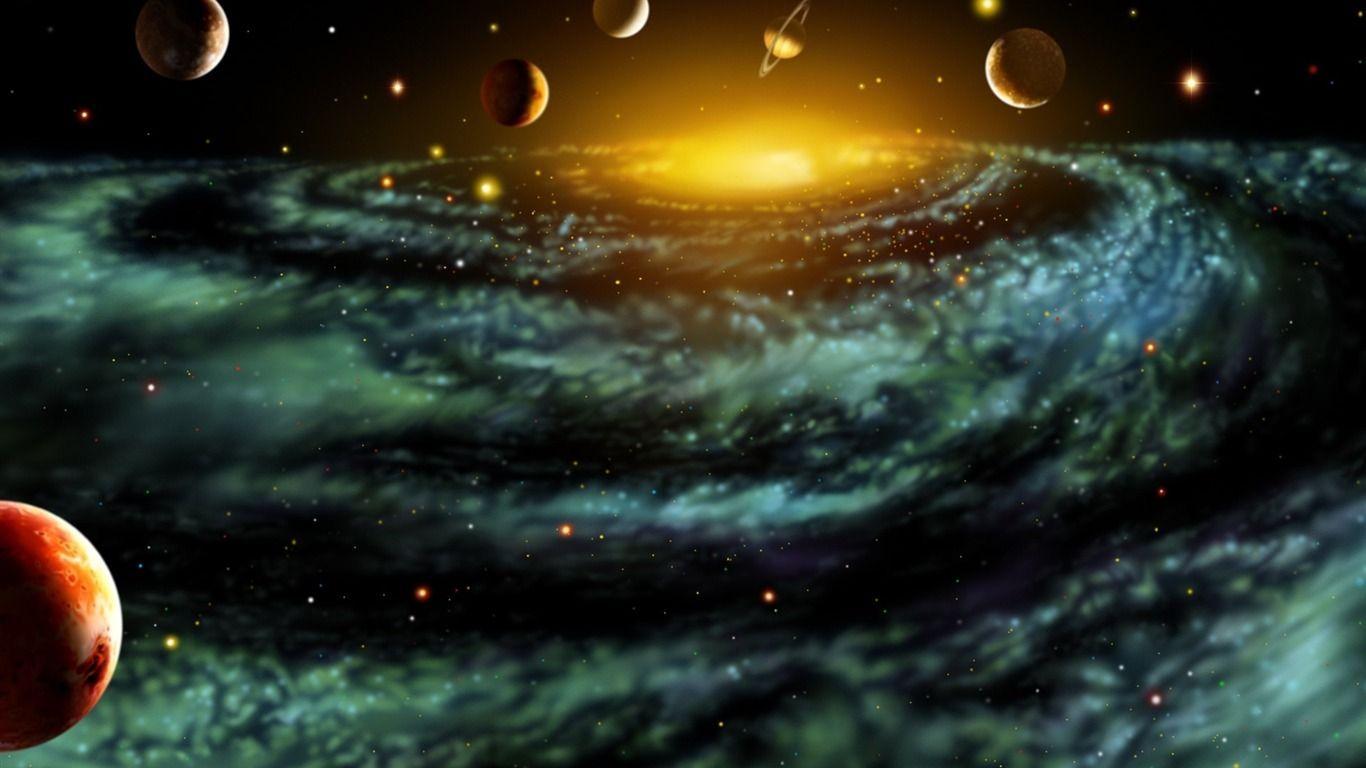Space and Astronomical Art Planets and the Galaxy