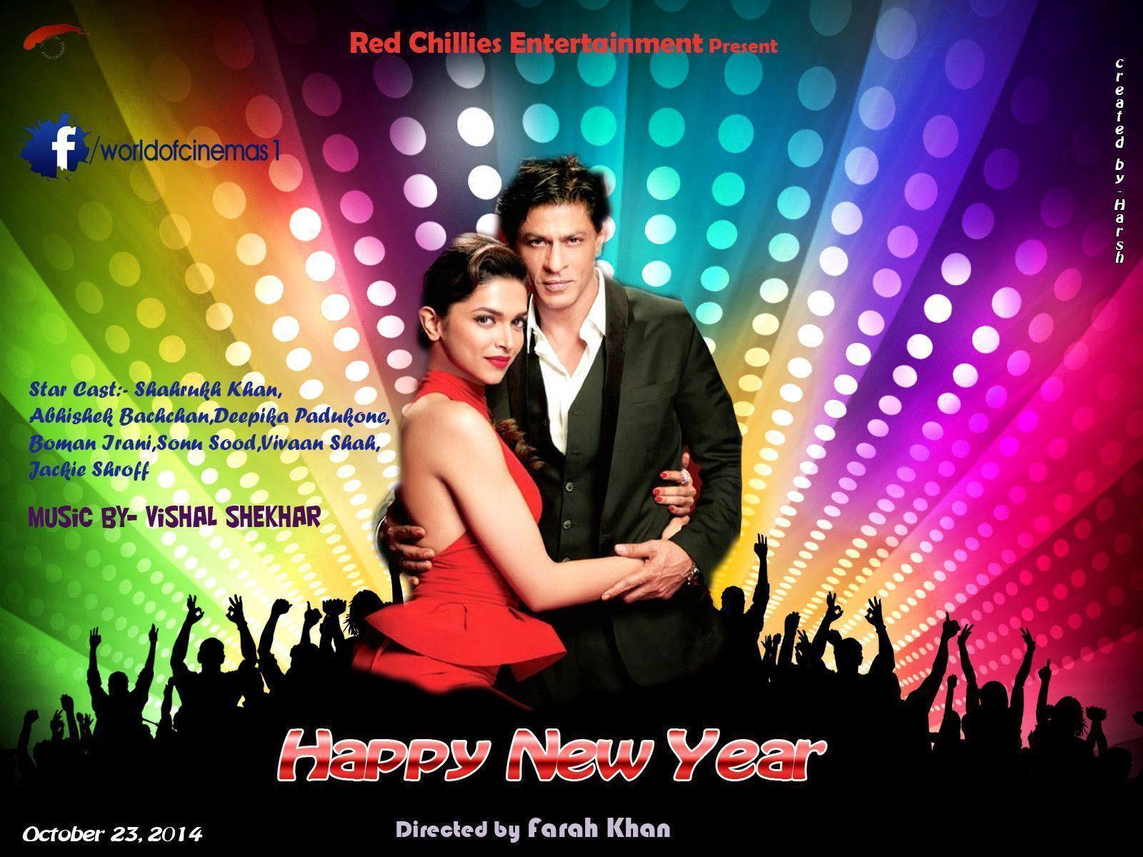 Happy new year 2015 movie Background