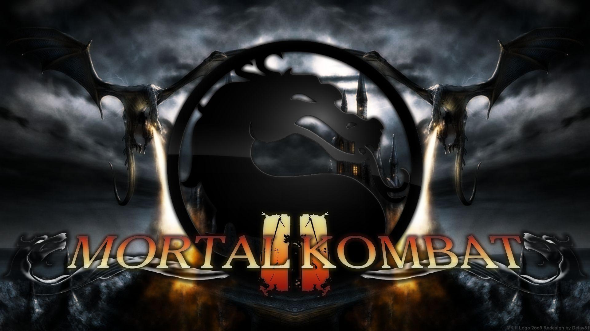 Logo Mortal Kombat Games Wallpaper HD Wallpaper. High