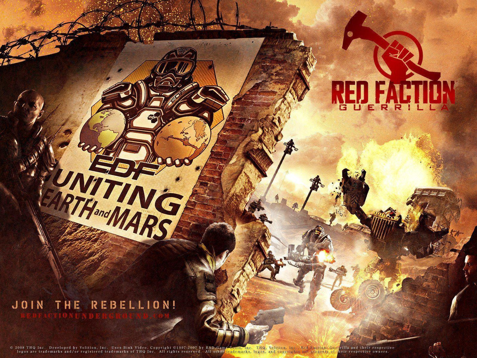 red faction wallpaper