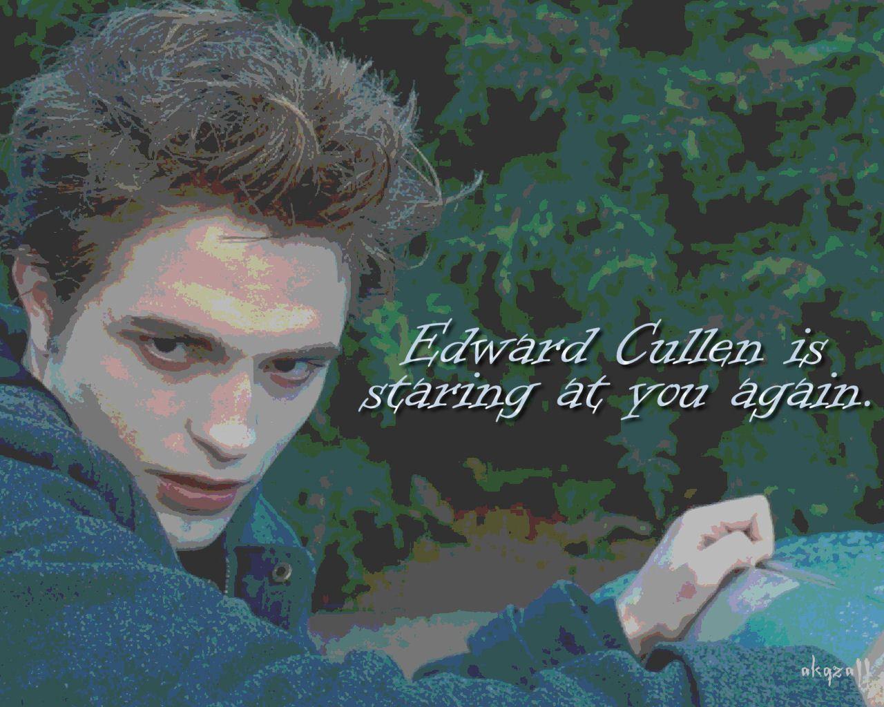Edward Cullen staring again Series Wallpaper 1509585