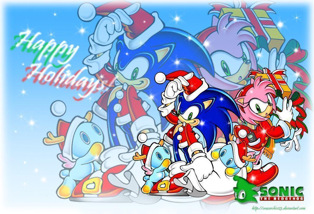 Wallpaper: Sonic X&;mas