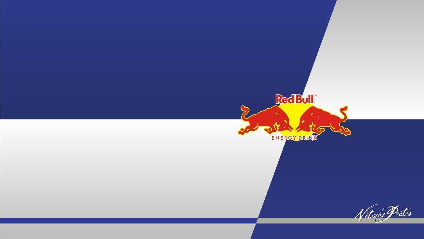 Red Bull logo on black background HD wallpaper  Wallpaper Flare