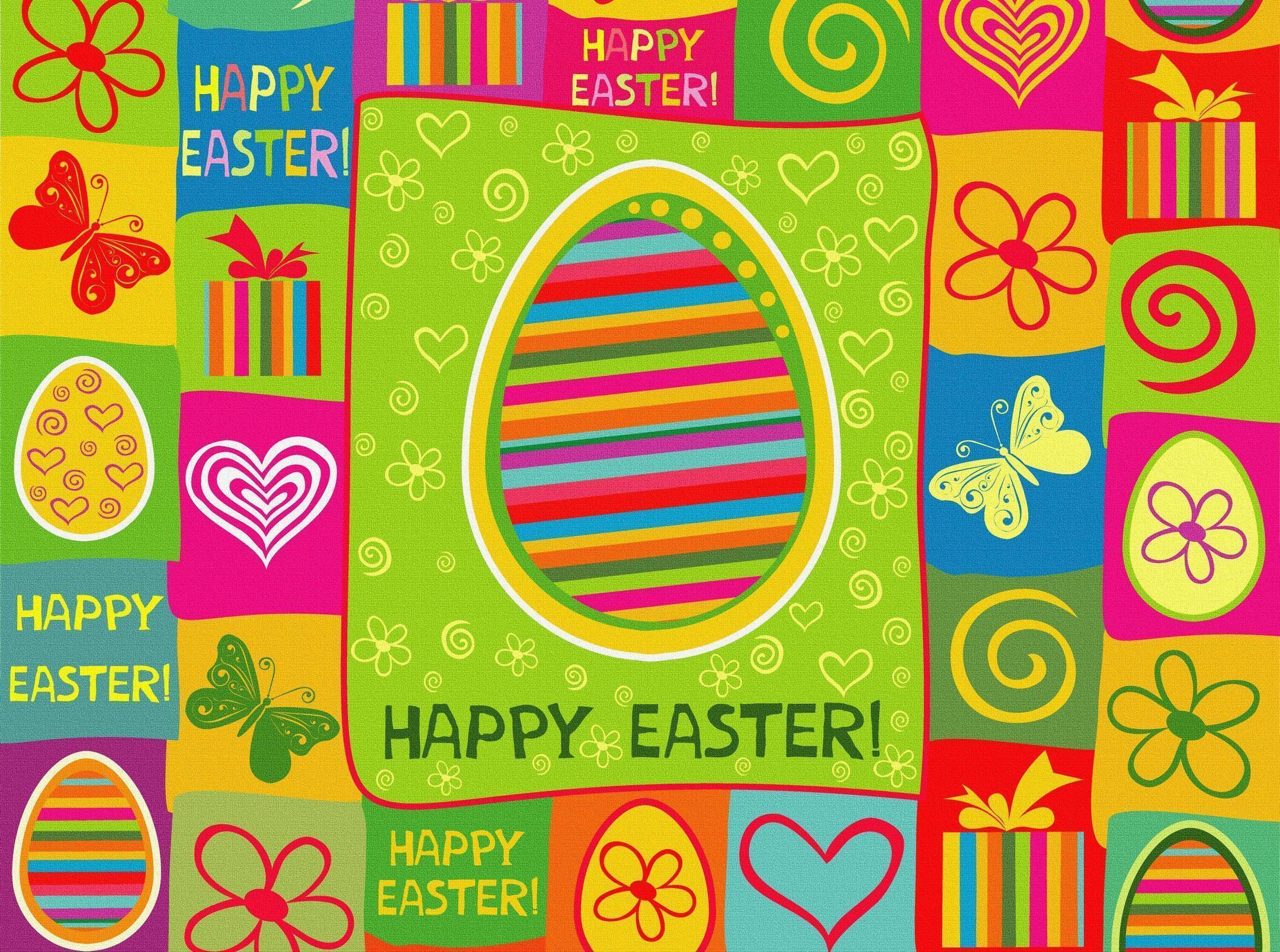 Download wallpaper Easter, Textures, bright, Color free desktop