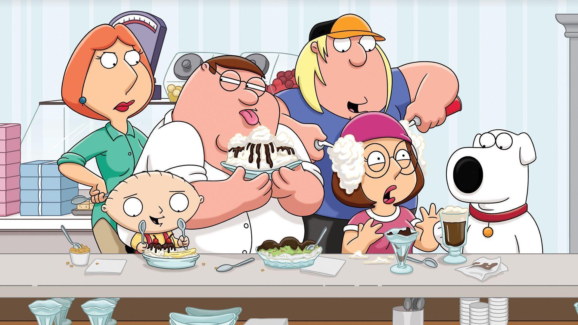Family Guy TV Series Poster Wallpaper Wide or HD