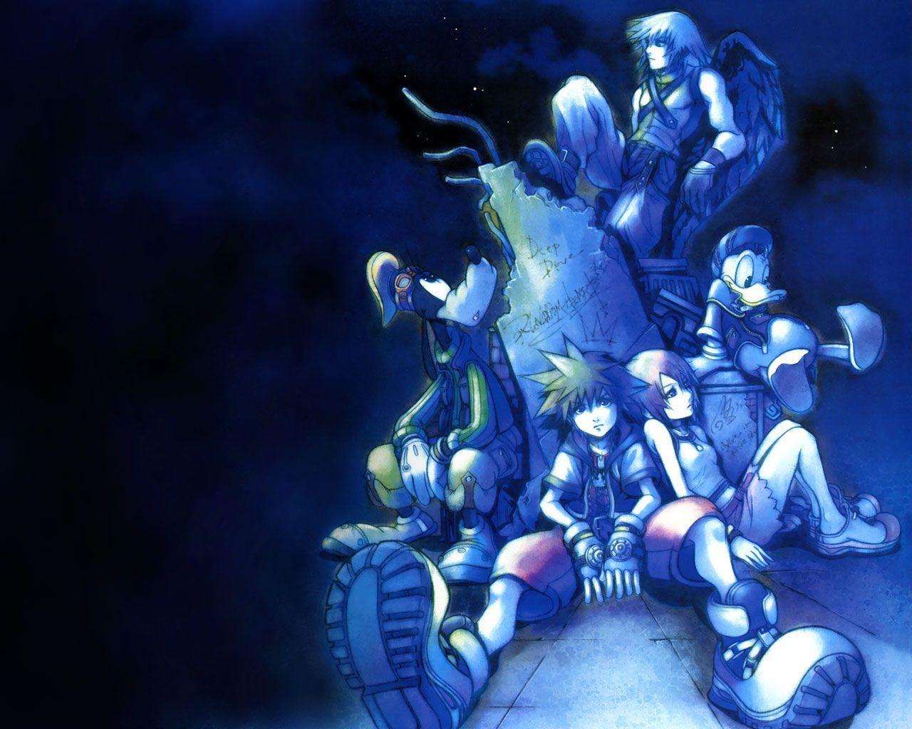 image For > Kingdom Hearts 2 Final Mix Wallpaper