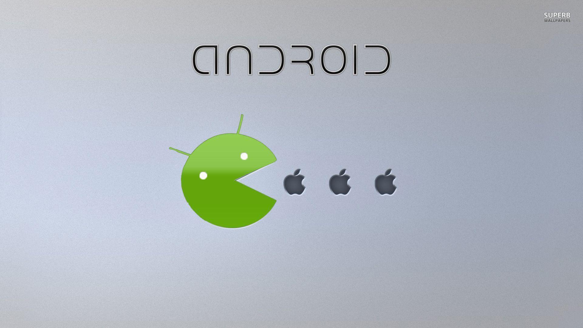 Android and Apple wallpaper wallpaper - #