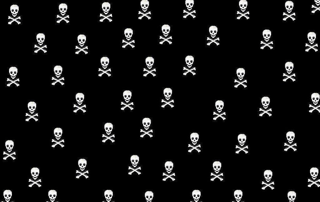 Black White Skull Danger Wallpaper and Picture Items. Page