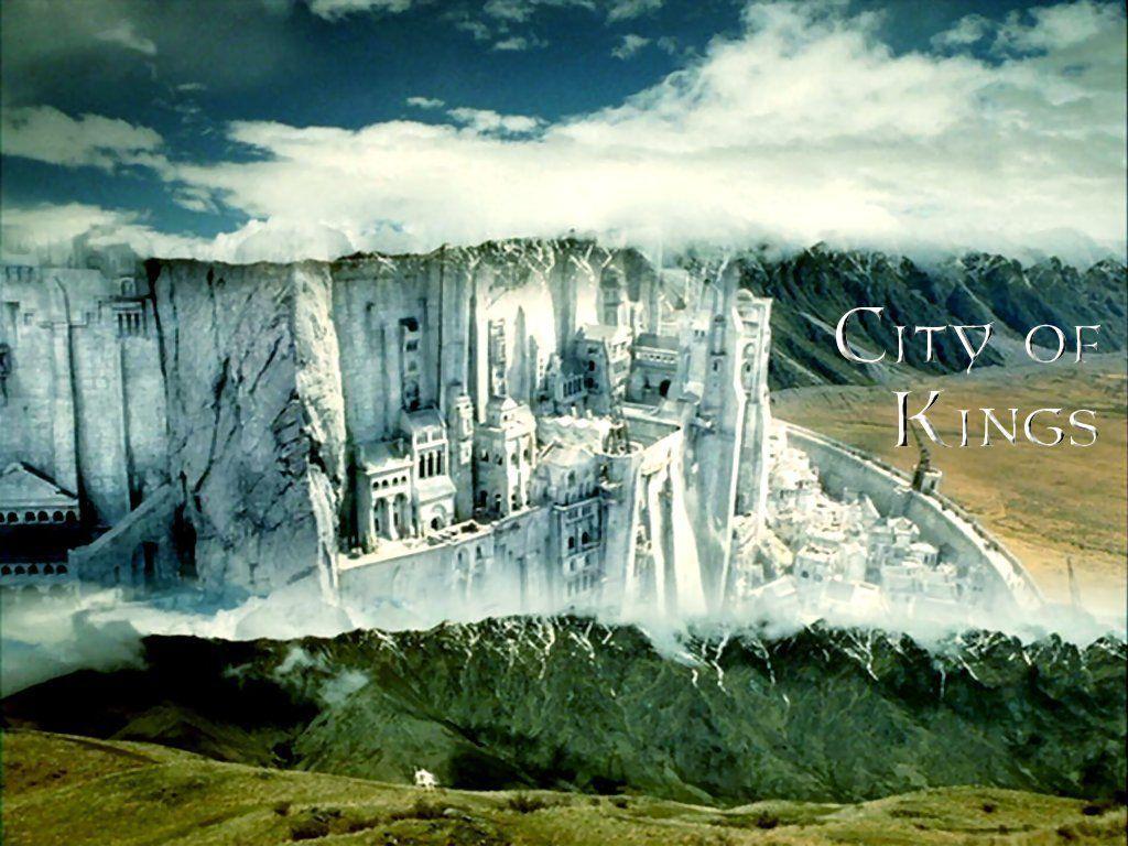Mobile wallpaper: Minas Tirith, The Lord Of The Rings, Fantasy