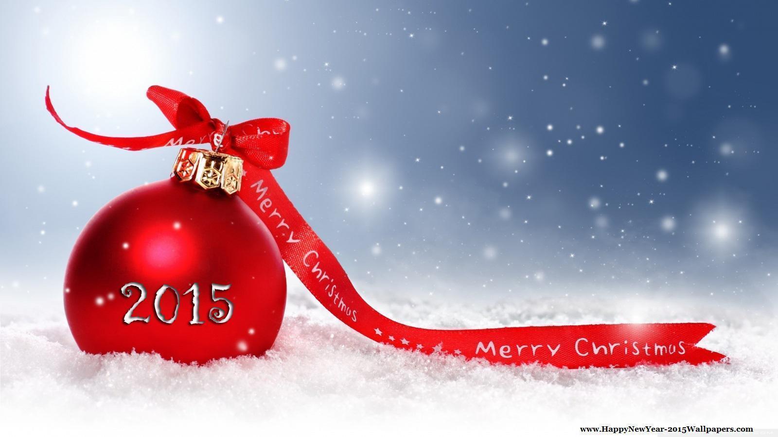 Merry Christmas 2015 Desktop Background Wallpaper. Happy New