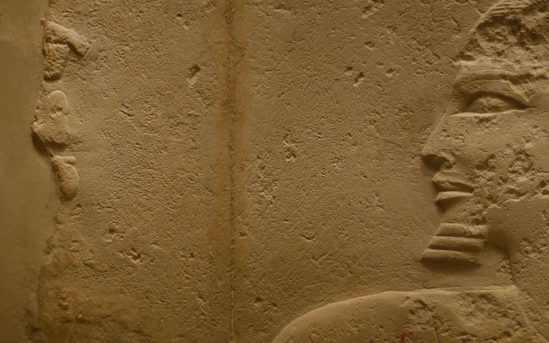 Egyptian Sculptures Desktop Wallpaper