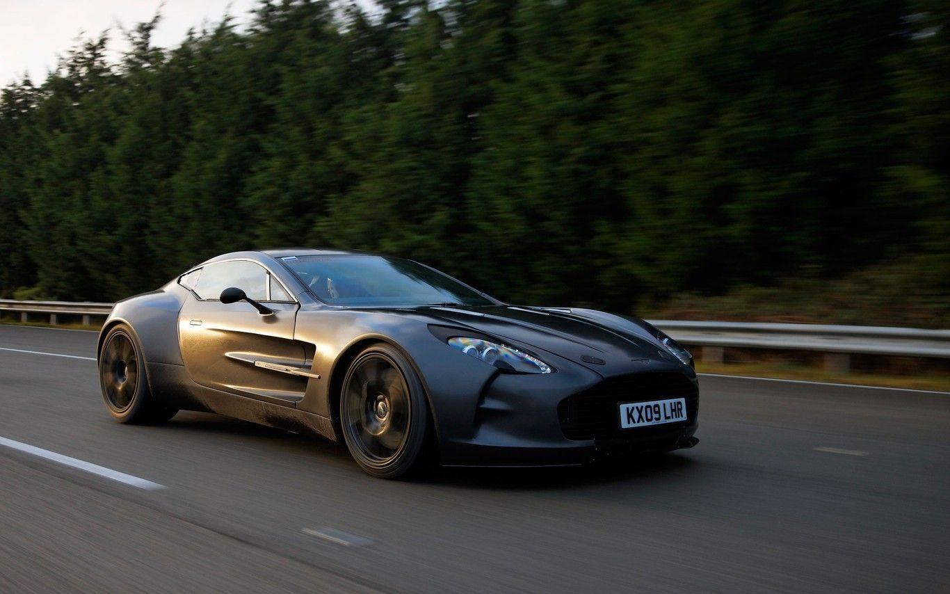 Black Aston Martin One 77 Test Drive HD wallpapers True HD Pictures