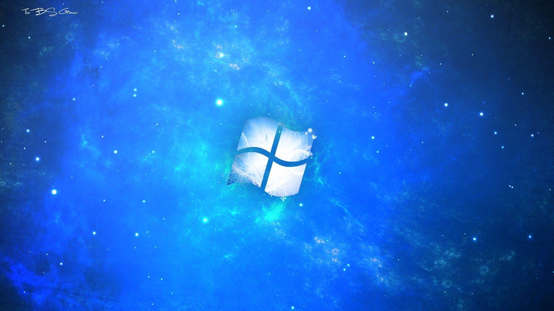 The Burning Blue Computers Wallpapers Windows 7 1920x1080
