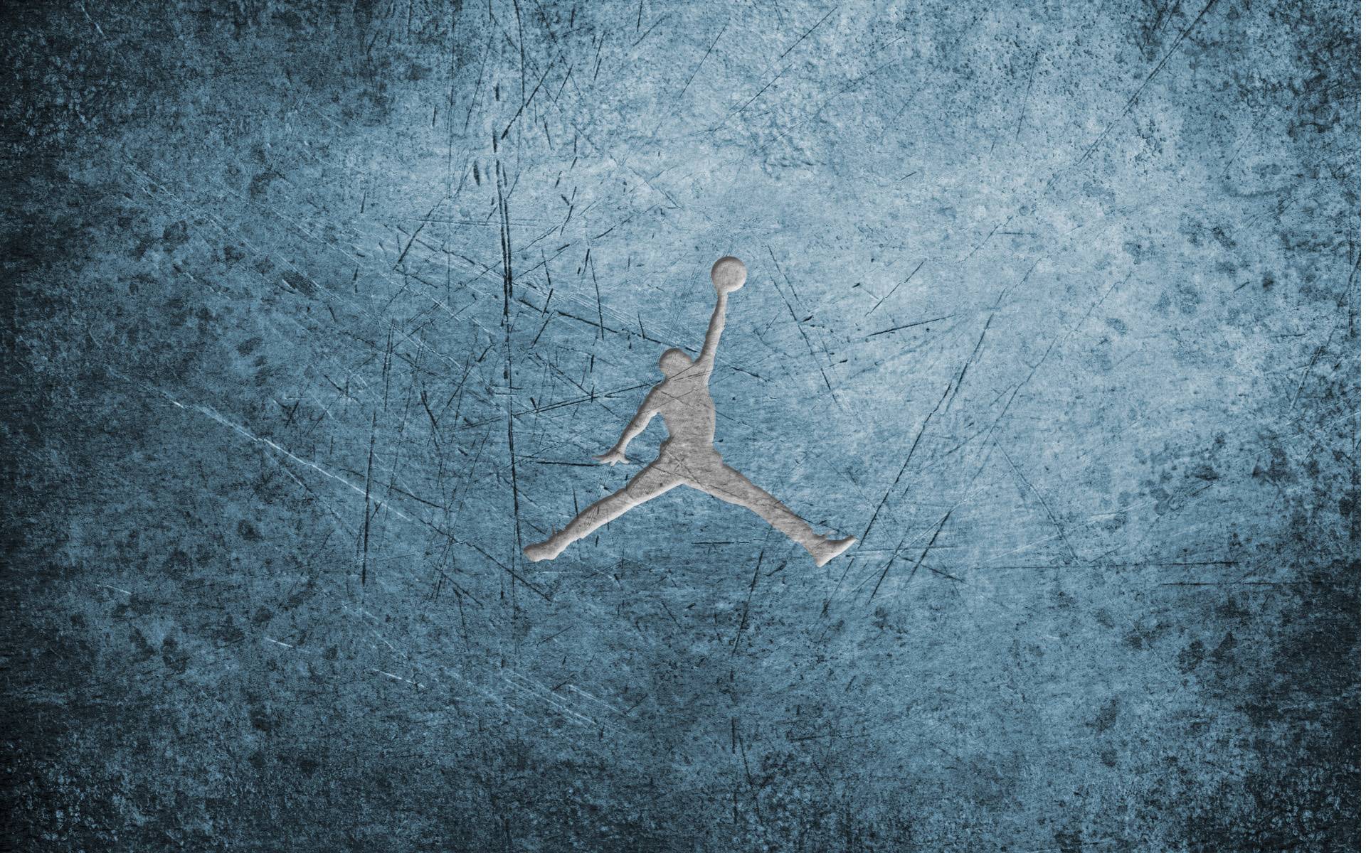 Download wallpapers Michael Jordan, logo, basketball free desktop