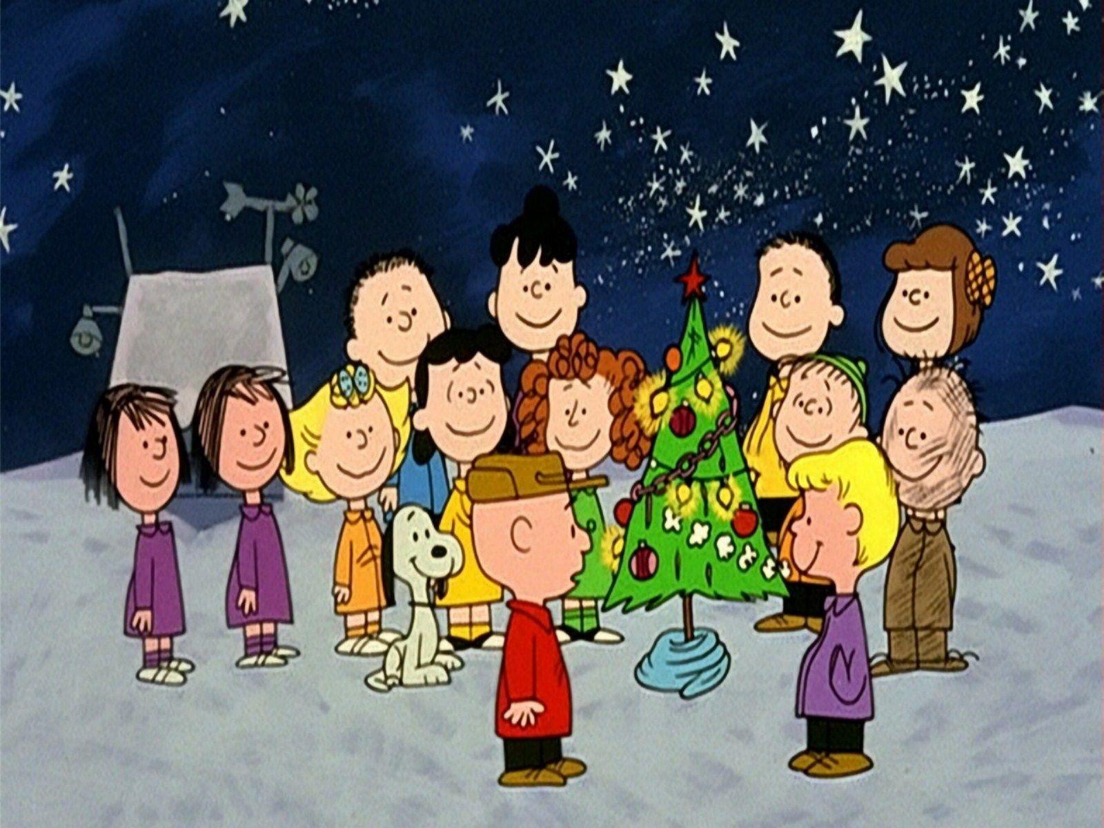 Charlie Brown Christmas Cartoon Wallpaper X