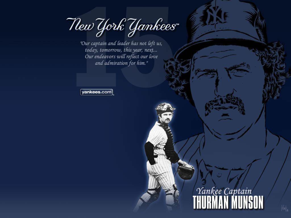 New York Yankees Munson Wallpaper Wallpaper 34734