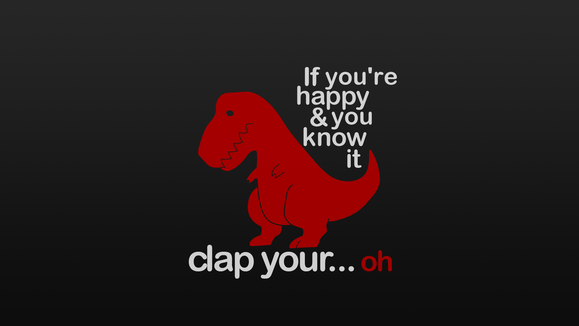 Sad dino wallpaper