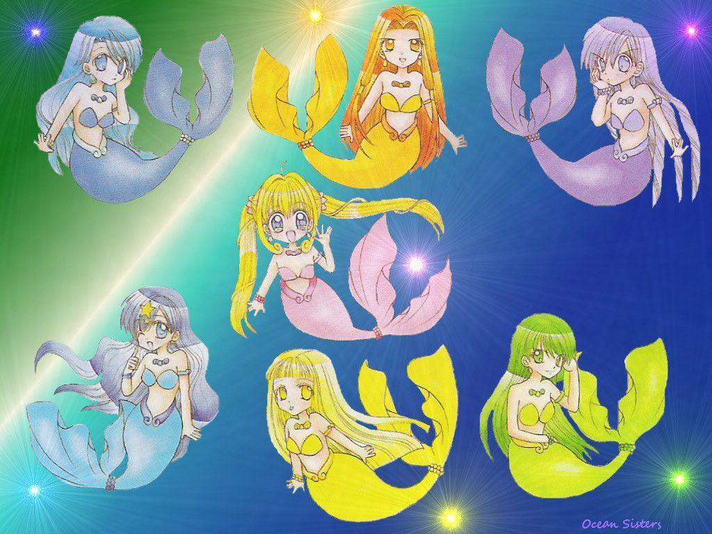Mermaid Melody Melody Wallpaper