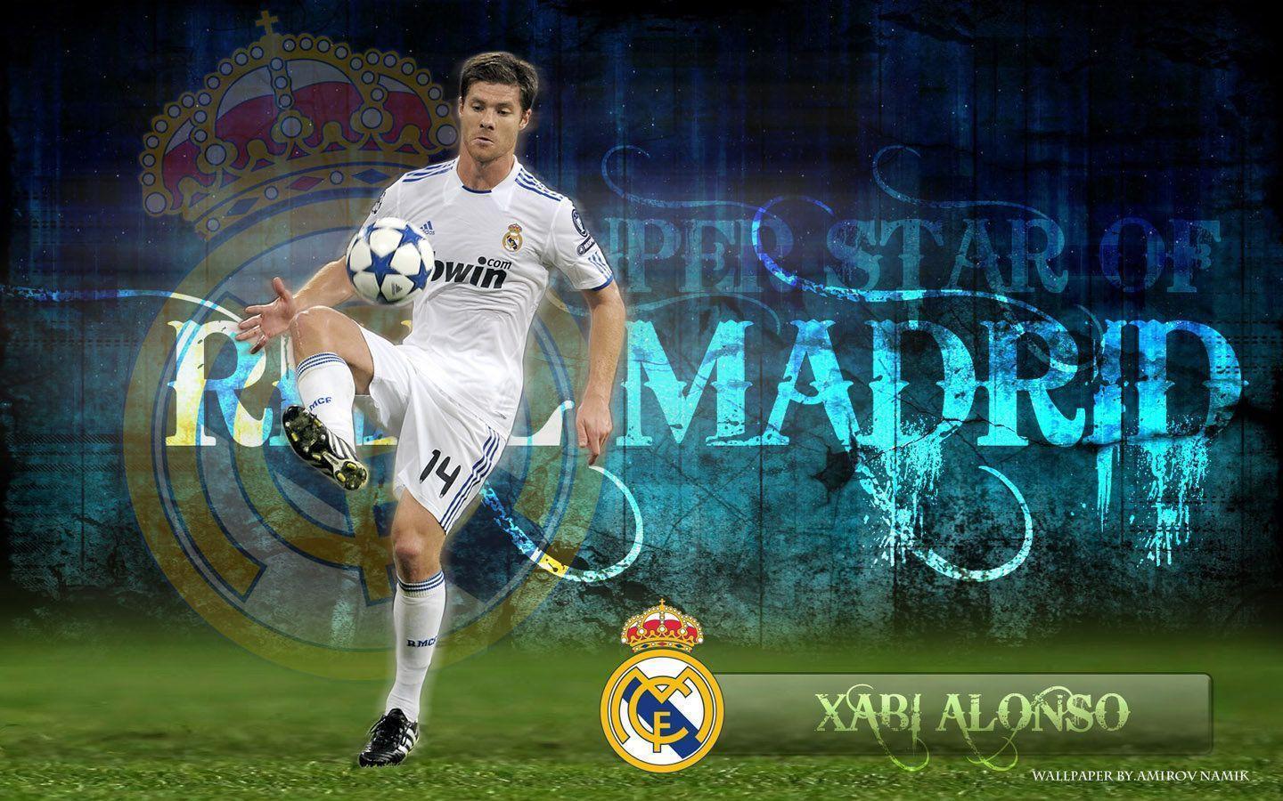 Xabi Alonso Madrid Wallpaper HD Wallpaper
