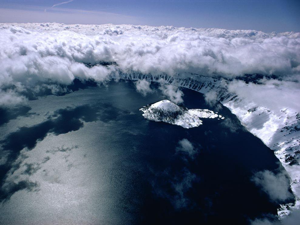 Crater Lake Clouds