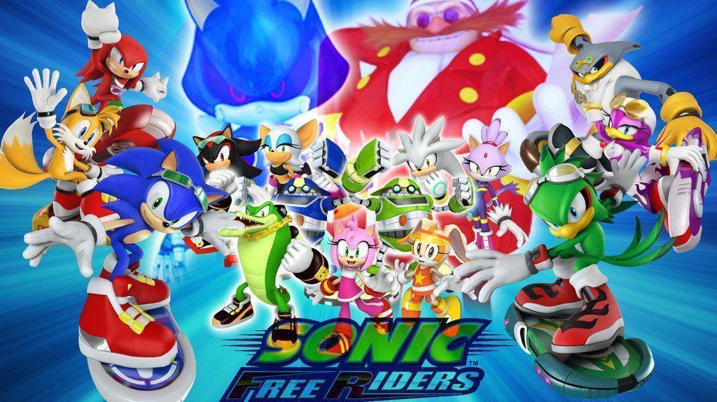 Sonic Free Riders Wallpapers by CosmicBlaster97.