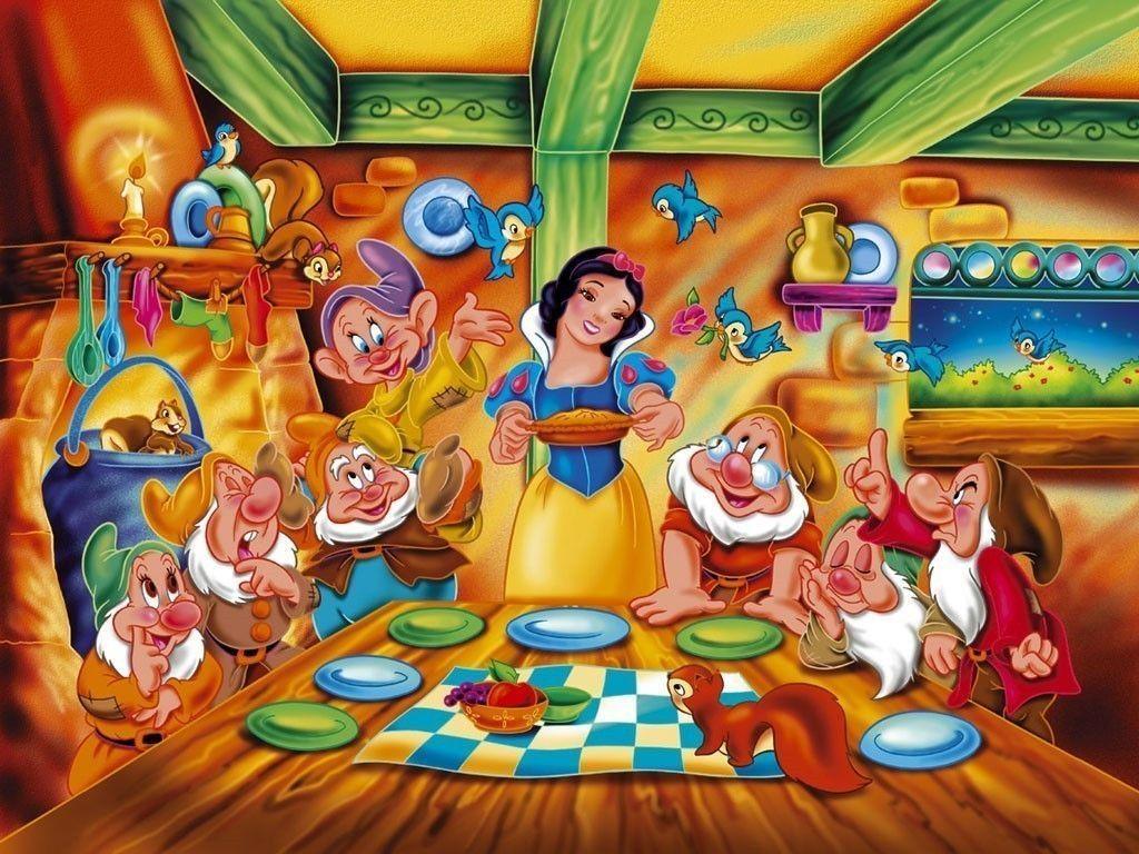 Snow White and the Seven Dwarfs Wallpaper Wallpaper