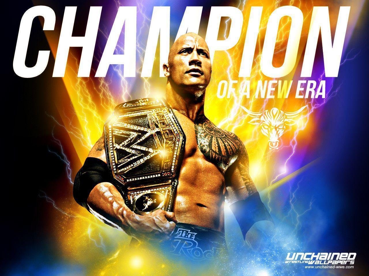 WWE image The Rock of a new Era HD wallpaper