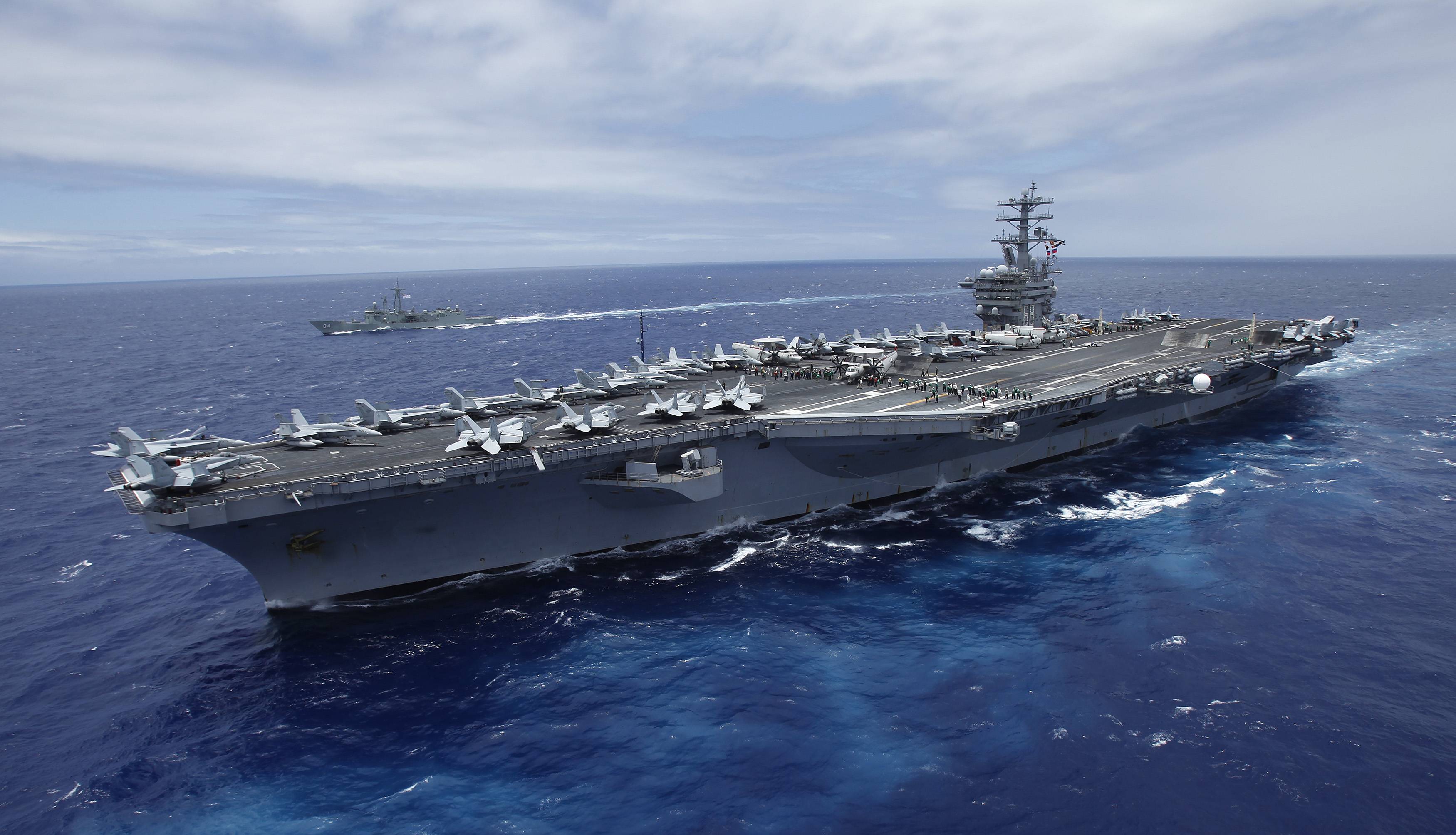 USS Nimitz Supercarrier of United States Navy Wallpaper 3742