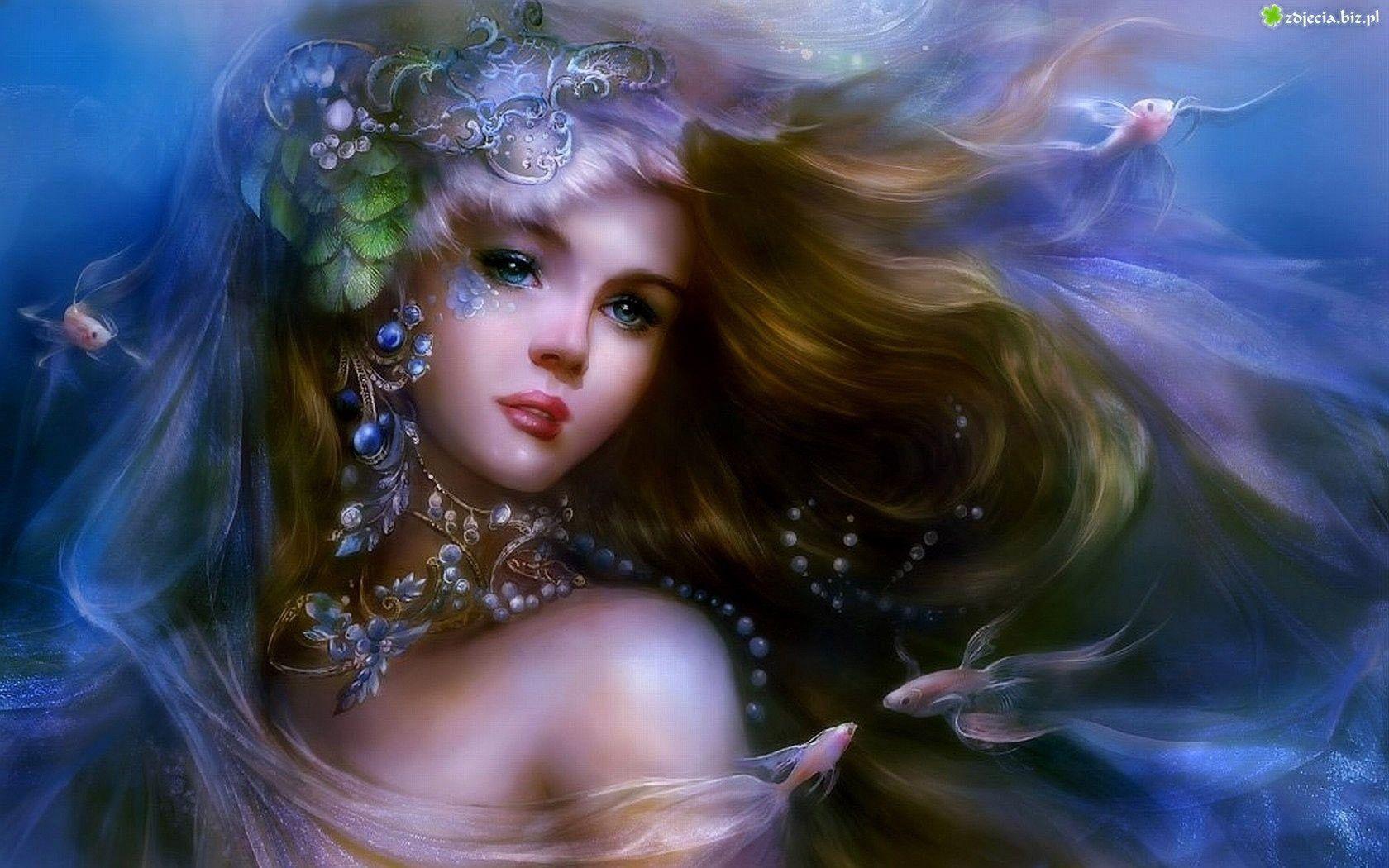 fantasy mermaid wallpaper