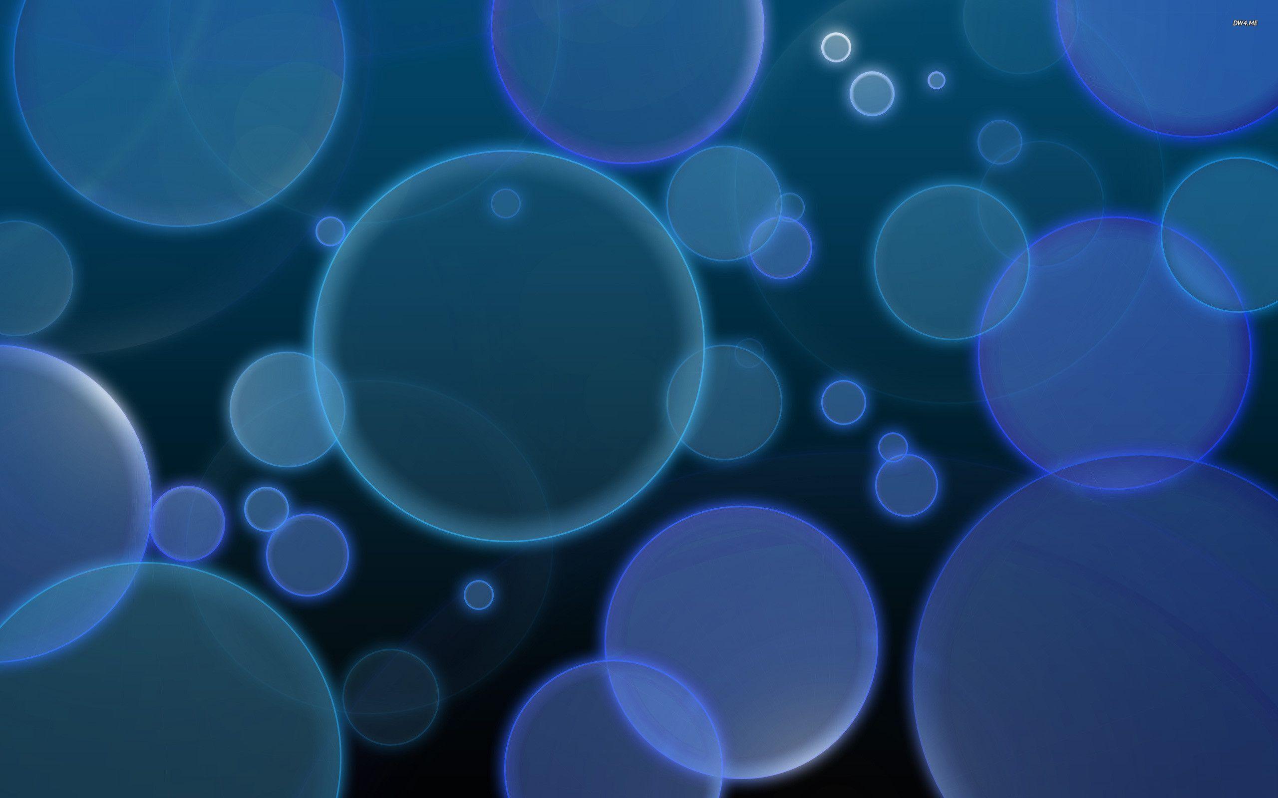 Blue bubbles wallpaper wallpaper - #