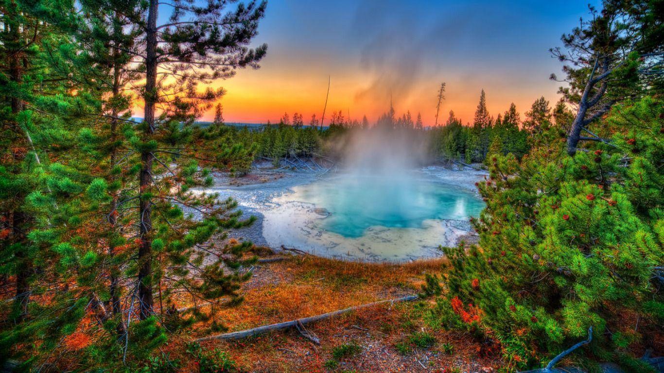 Earth Yellowstone National Park Wallpapers 1366x768 px Free