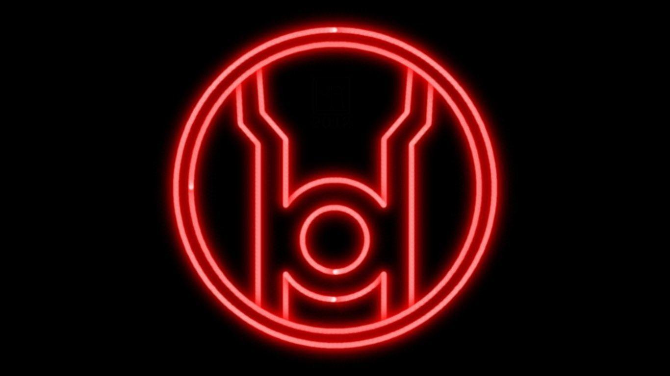 Red Lantern Corps Neon Symbol WP