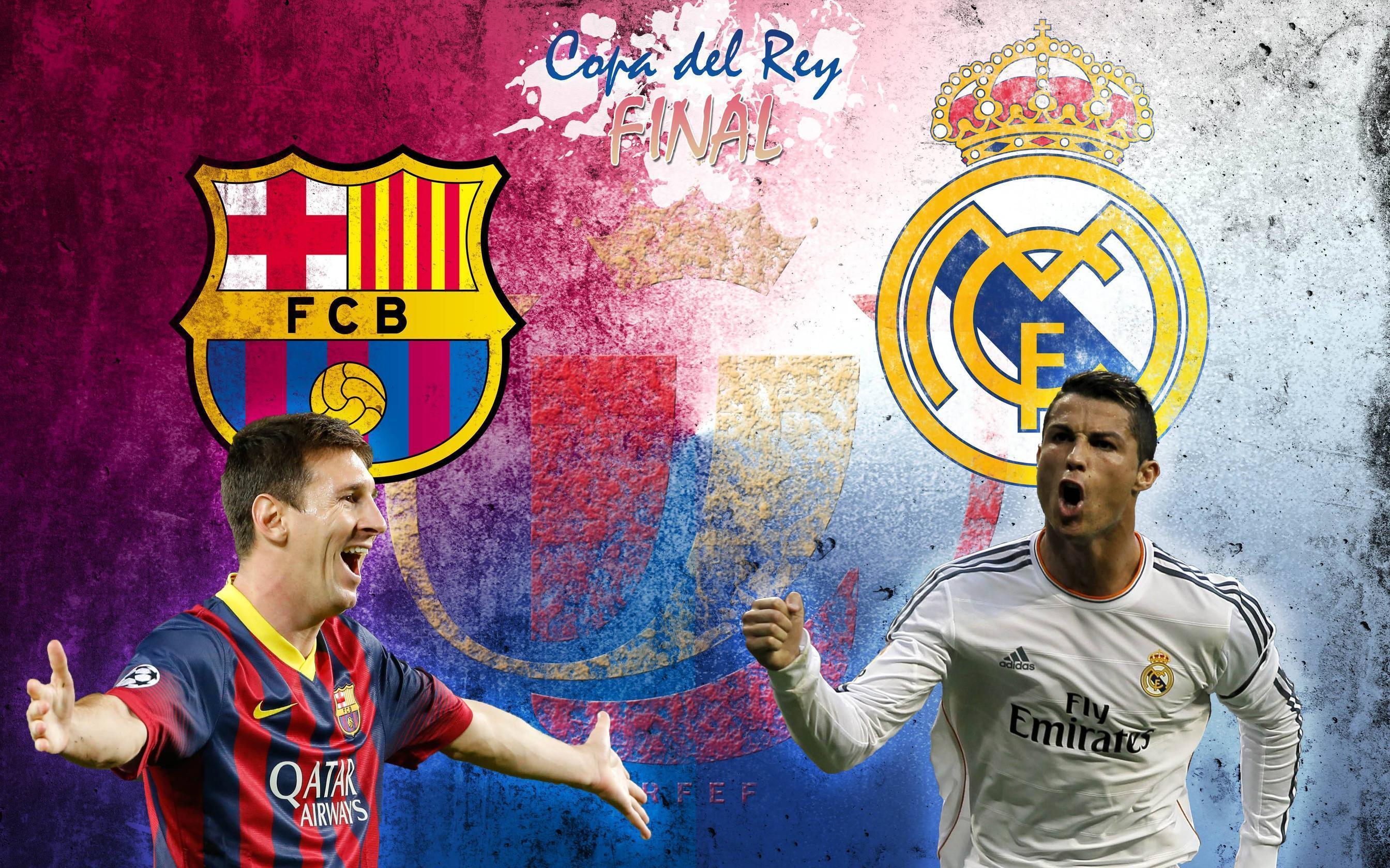 FC Barcelona vs Real Madrid 2014 Copa Del Rey Final Wallpaper Wide