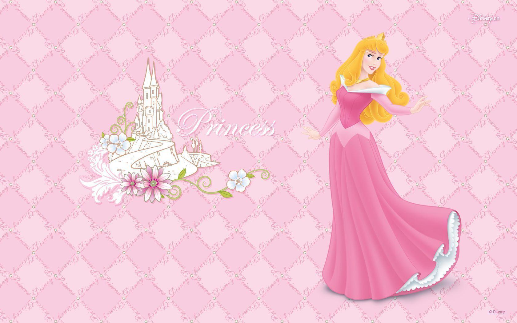 Wallpaper For > Pink Princess Wallpaper